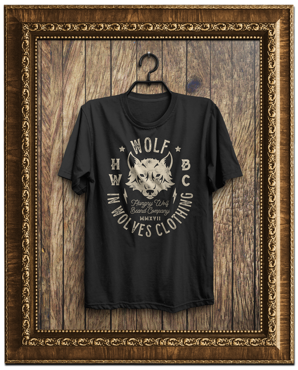 Lone Wolf Tee Hungrywolfbeard